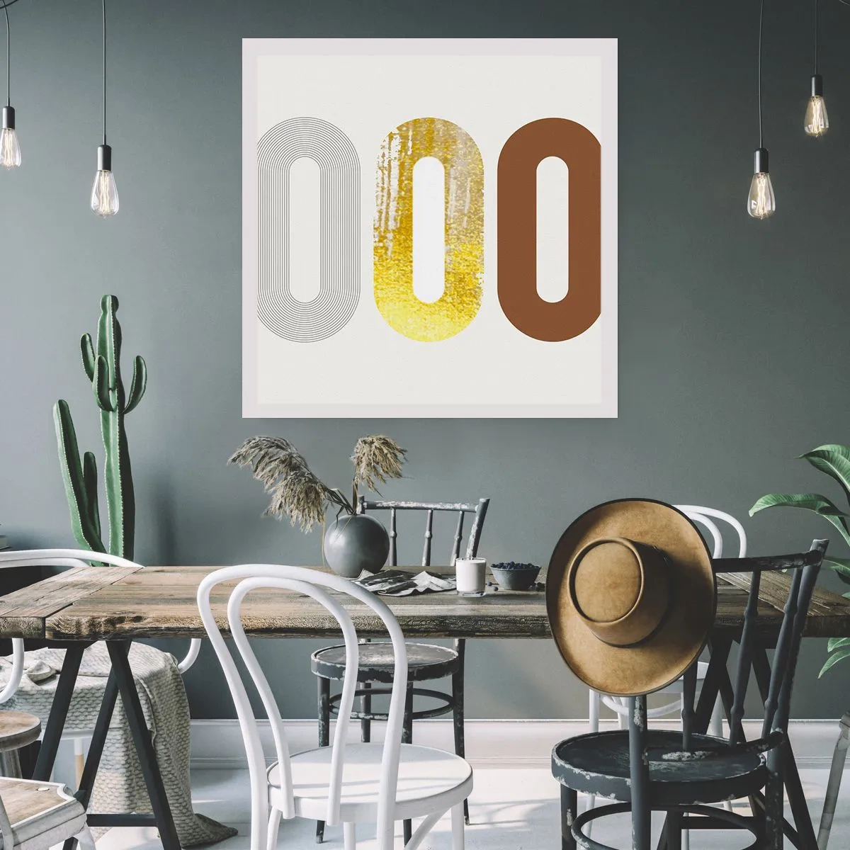Poster - Ooo! - 50x50 cm