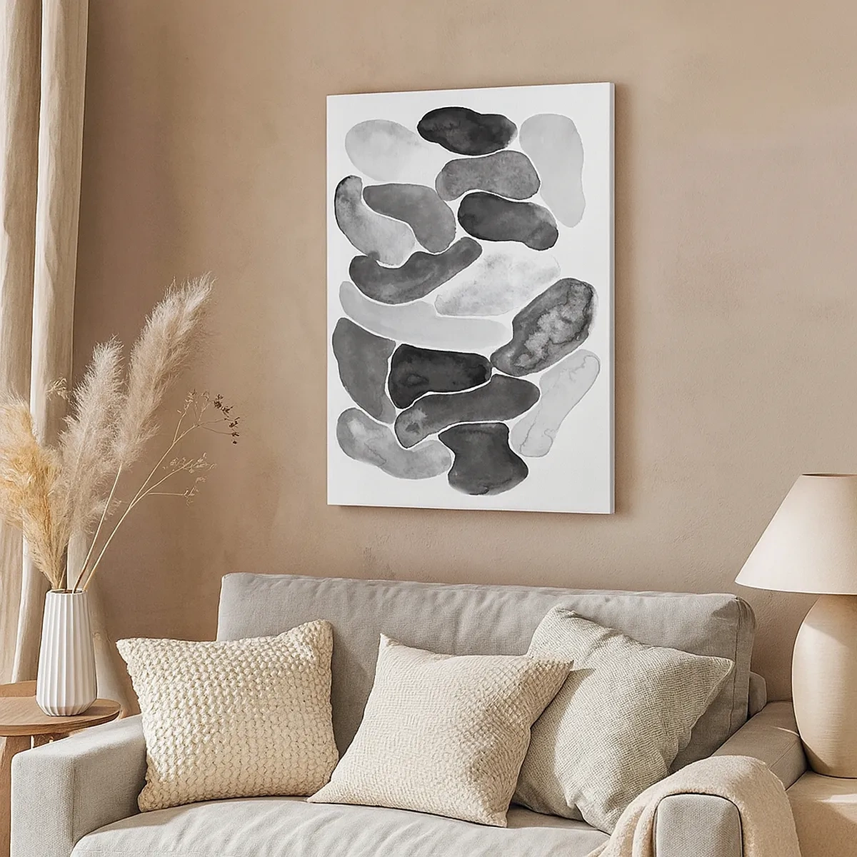 Tablou pe pânză - Abstracție pietroasă - 50x70 cm