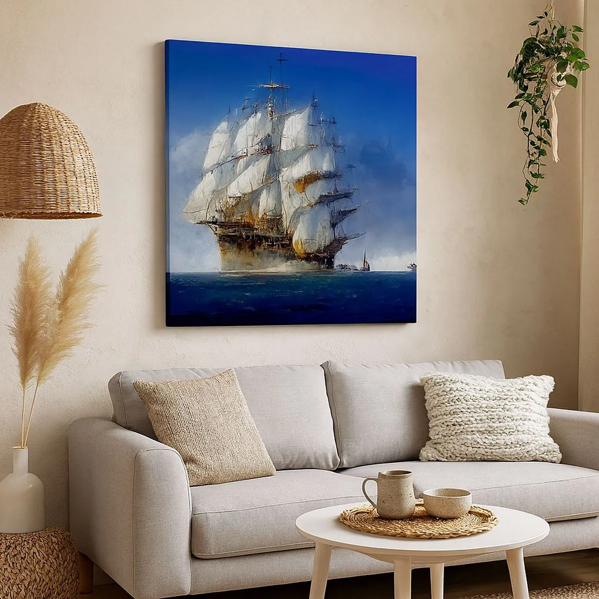 Tablou pe pânză - The great glory! - 30x30 cm