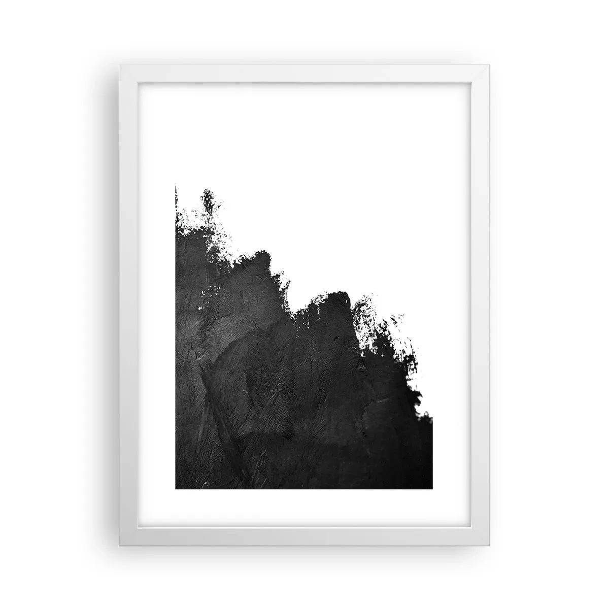 Poster în ramă albă - Elemente: pământ - 30x40 cm