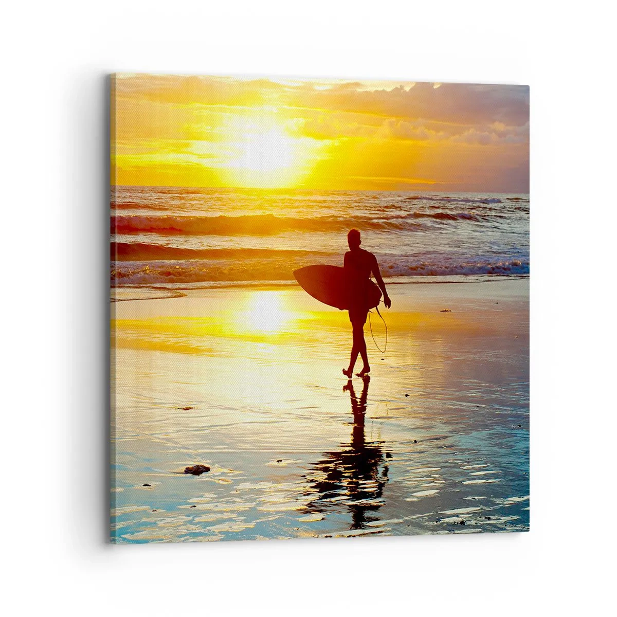 Tablou pe pânză - Întoarcerea războinicului - 70x70 cm