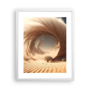 Poster în ramă albă - Portal deschis - 40x50 cm