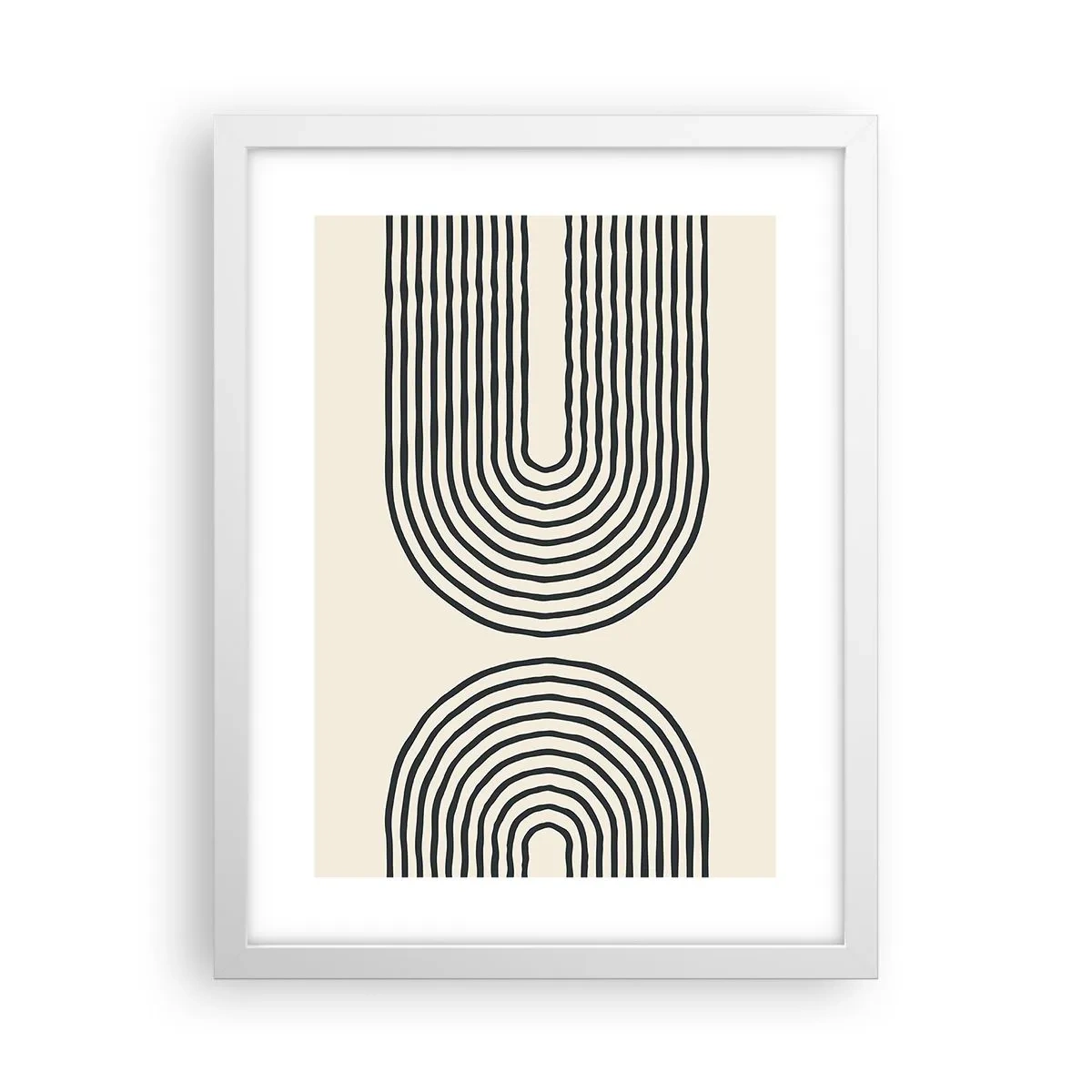 Poster în ramă albă - În curând... - 30x40 cm