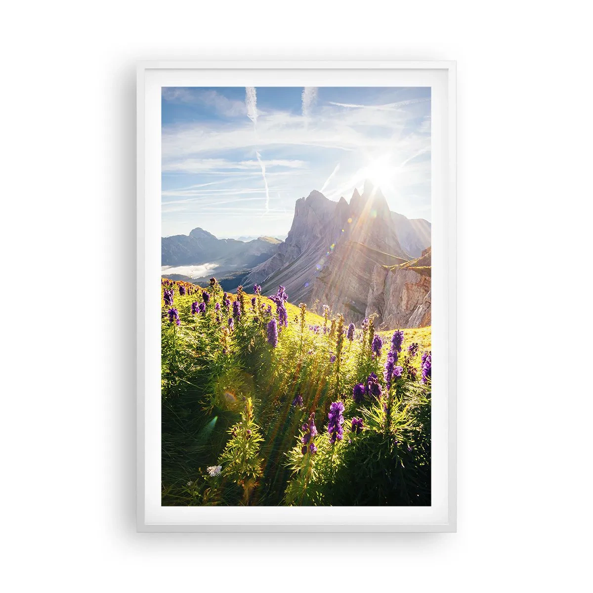 Poster în ramă albă - Viața secretă a ierburilor - 61x91 cm