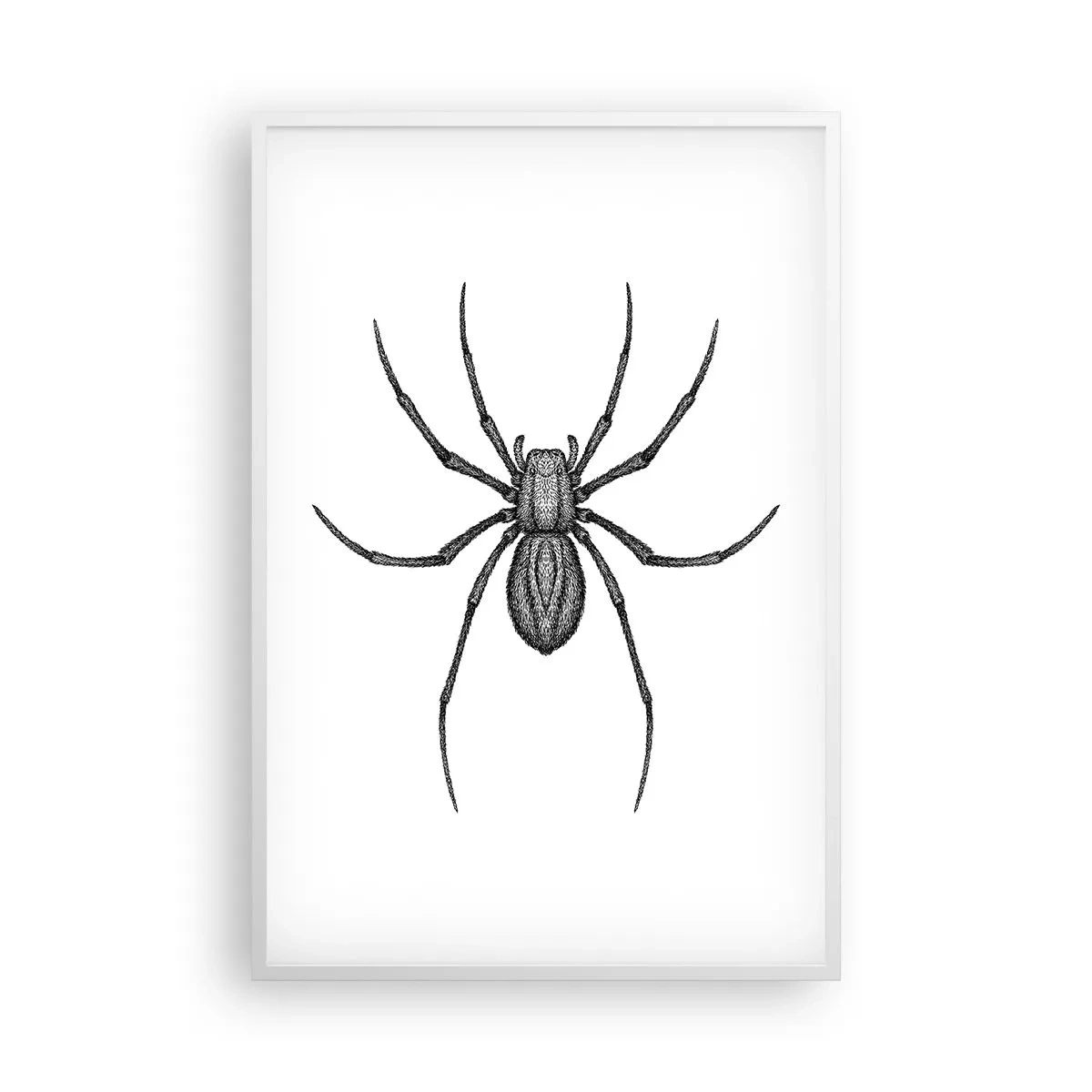 Poster în ramă albă - Precizie tulburătoare - 61x91 cm