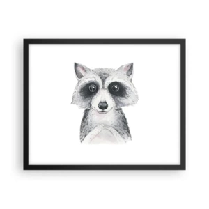 Poster în ramă neagră - Un moment pentru emoții - 50x40 cm