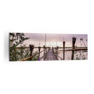 Tablou pe pânză - Pacea și liniștea Asiei - 160x50 cm