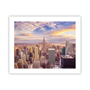 Poster - Ajungeți la nori înșiși - 50x40 cm