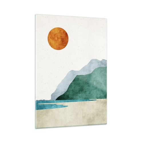 Tablou pe sticlă - Peisaj așa cum ar trebui să fie - 50x70 cm