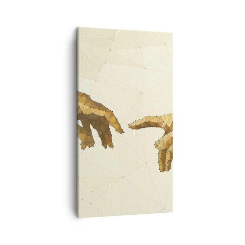 Tablou pe pânză - Geometrie divină - 45x80 cm