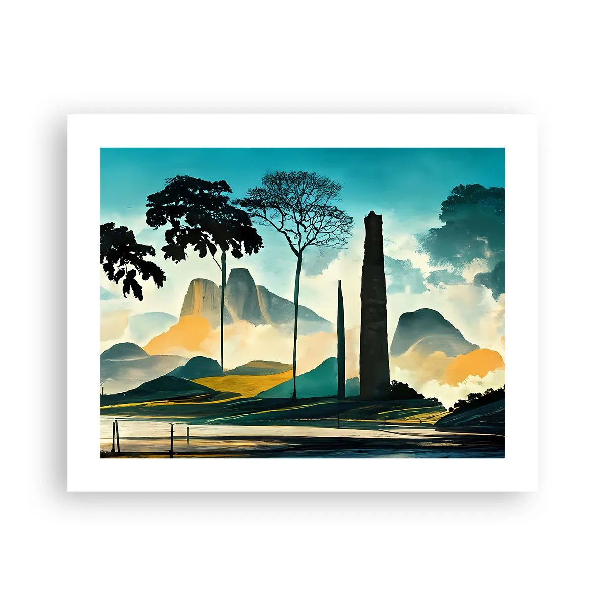 Poster - Din ce în ce mai sus - 50x40 cm