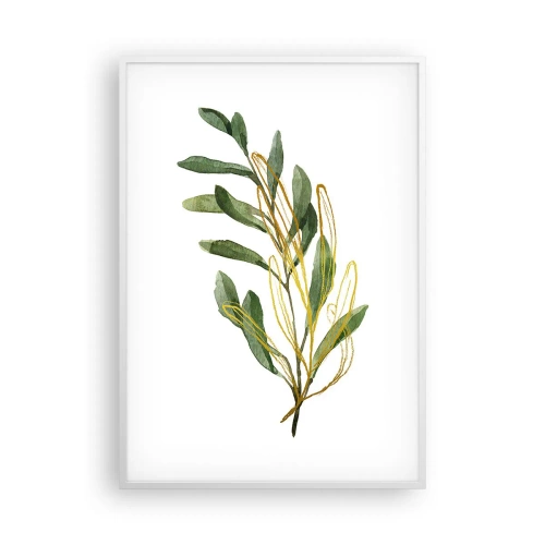 Poster în ramă albă - Toate cele bune - 70x100 cm