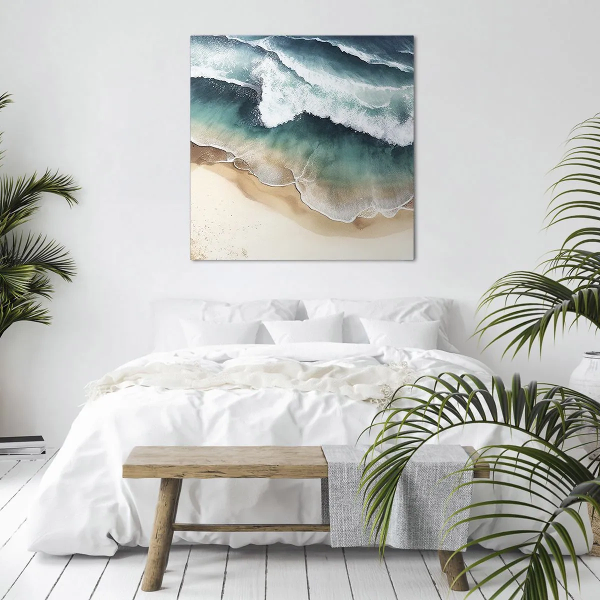 Tablou pe pânză - Întâlnire eternă - 40x40 cm