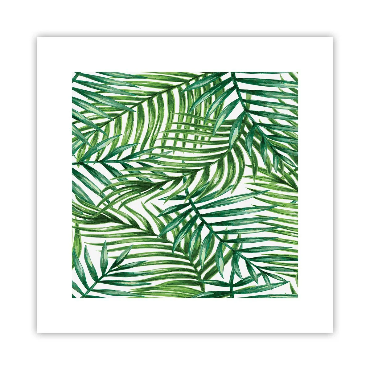 Poster - Sub bolta verde - 30x30 cm