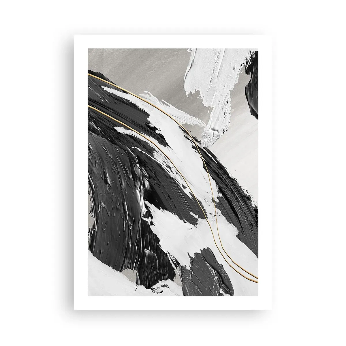 Poster - Abstracție cu fler - 50x70 cm