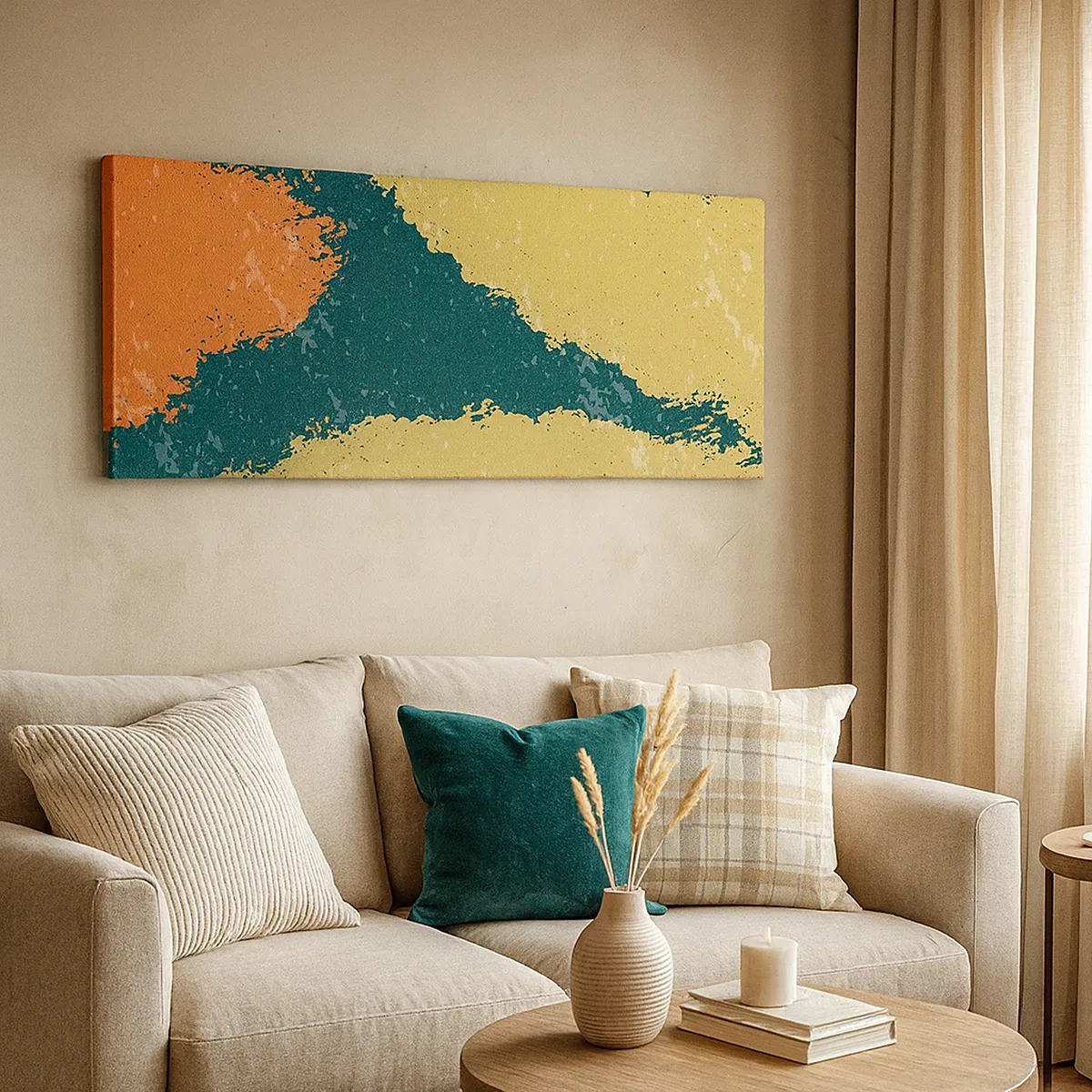 Tablou pe pânză - Abstracție - în slow motion - 30x30 cm