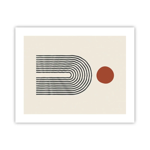 Poster - Magnetismul formelor și al culorilor - 50x40 cm