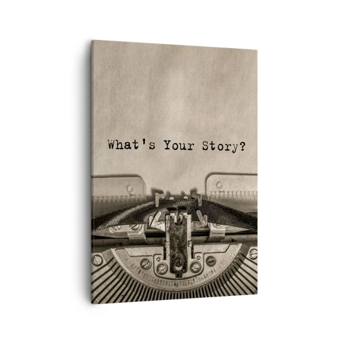 Tablou pe pânză - Spune-mi - 50x70 cm