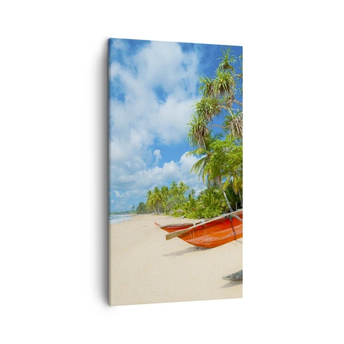 Tablou pe pânză - Farmecul tropicelor - 45x80 cm