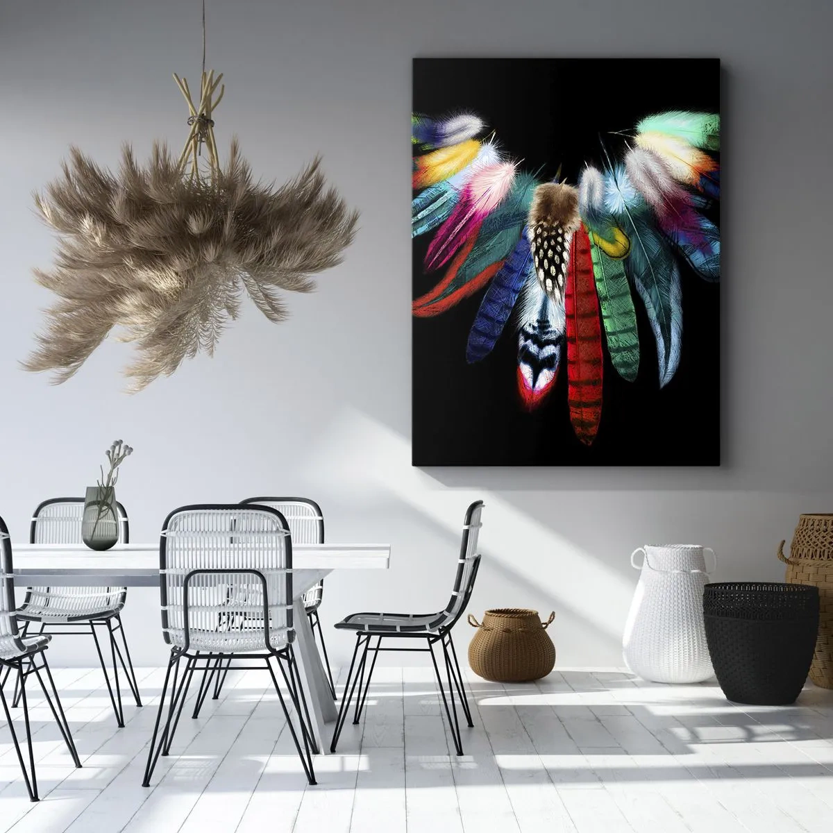 Tablou pe pânză - Colier indian - 50x70 cm