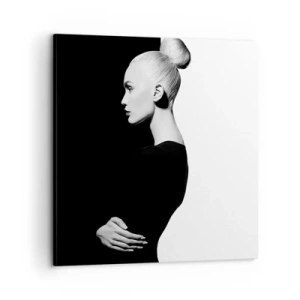 Tablou pe pânză - Pur și simplu o femeie - 60x60 cm