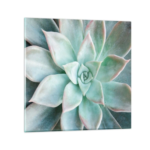 Tablou pe sticlă - Inima deșertului - 30x30 cm