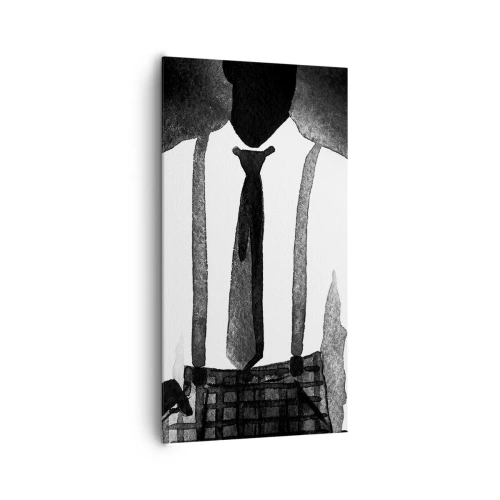 Tablou pe pânză - Într-o atmosferă noir - 65x120 cm