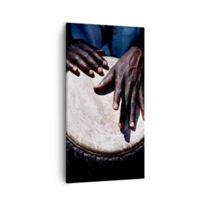 Tablou pe pânză - Trăiește în ritmul tău - 55x100 cm