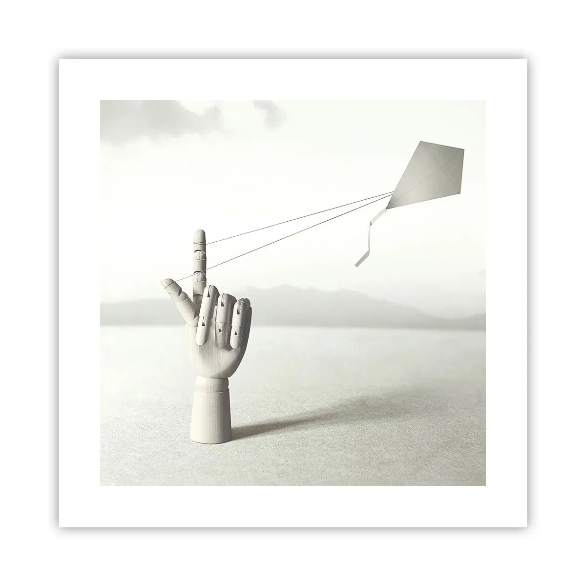 Poster - Încercare de forță - 40x40 cm