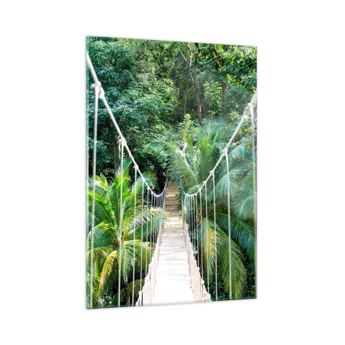 Tablou pe sticlă - Welcome to the jungle! - 50x70 cm