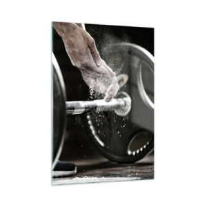 Tablou pe sticlă - Provocare acceptată! - 50x70 cm