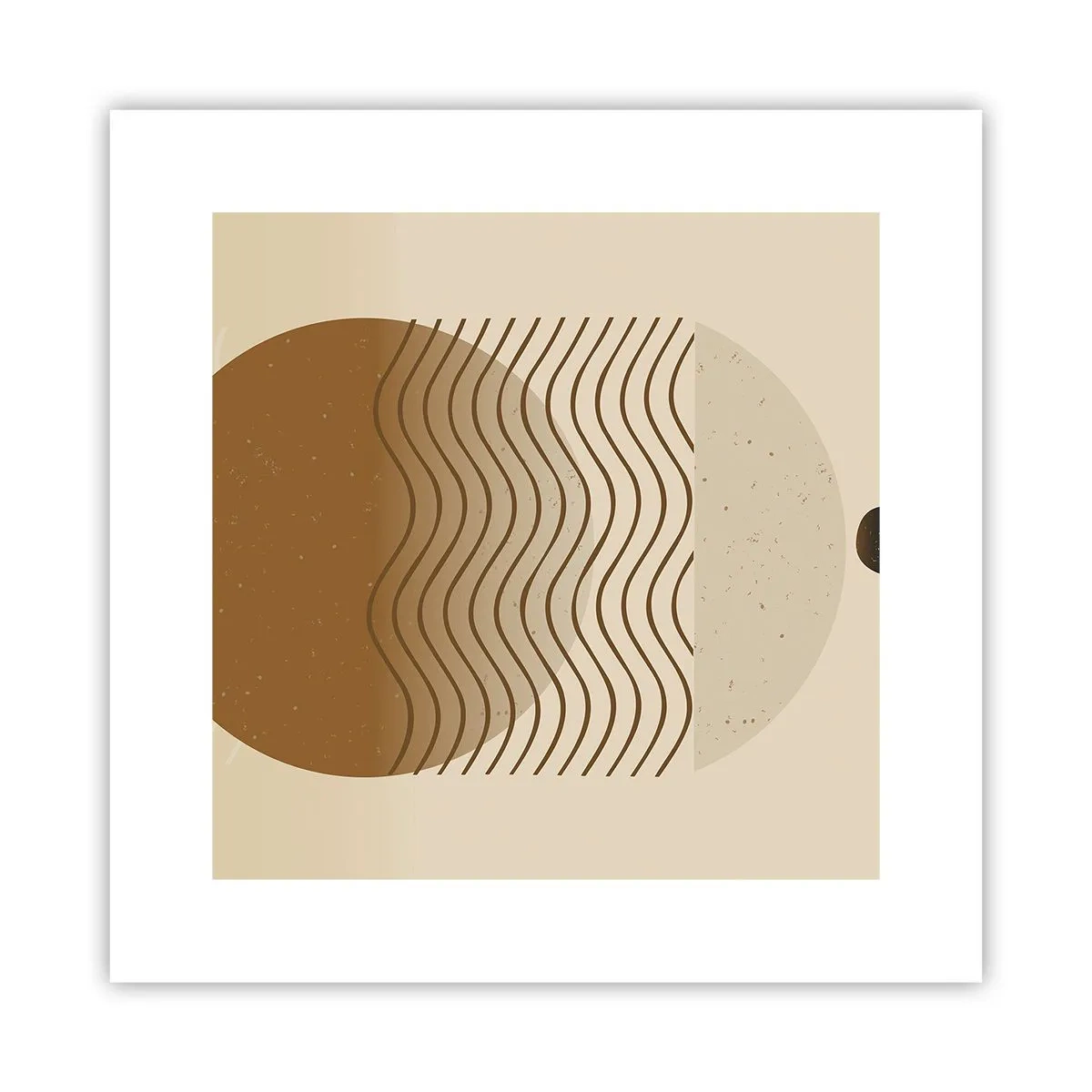 Poster - Despre originea figurilor geometrice - 30x30 cm