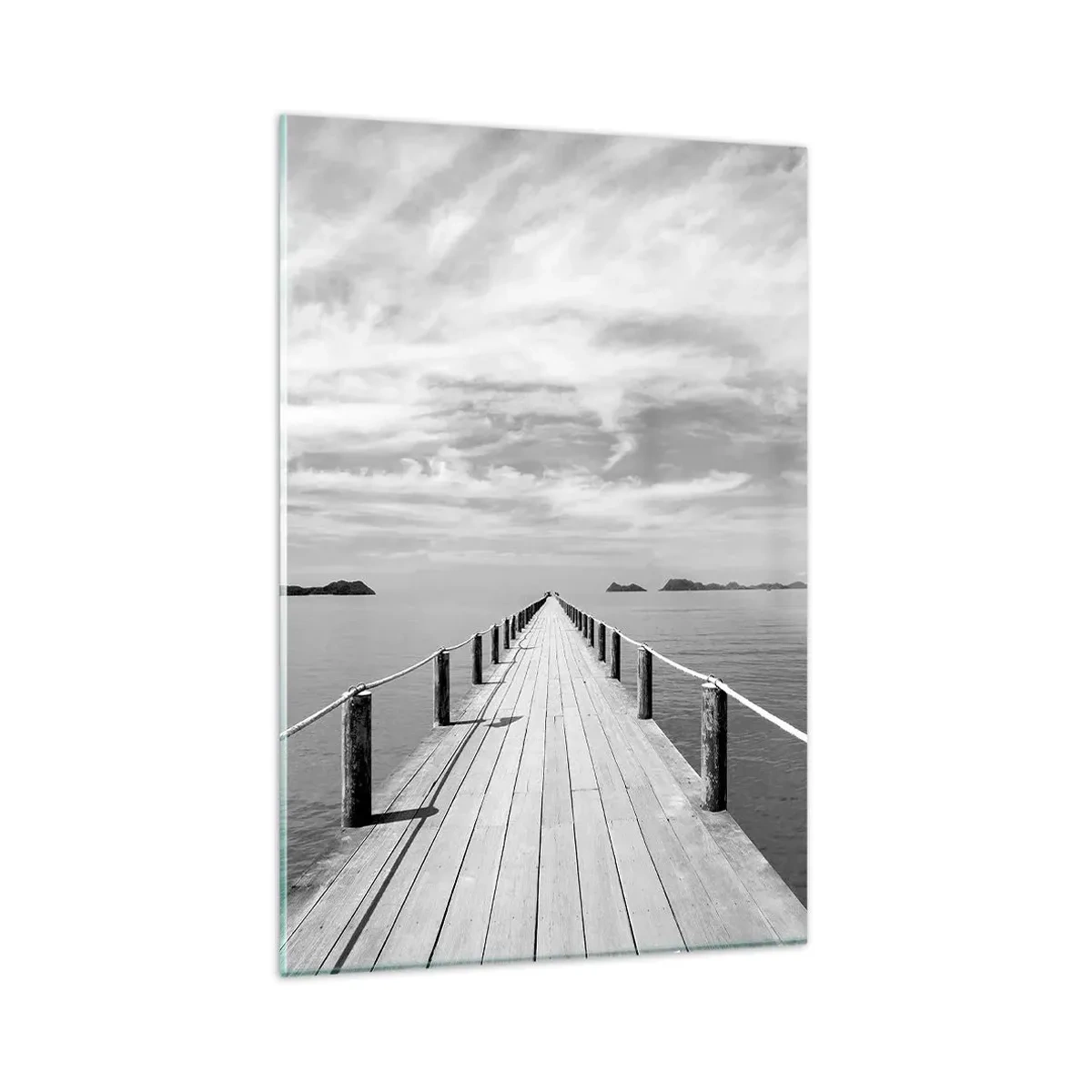 Tablou pe sticlă - Ce zici de o călătorie... - 80x120 cm