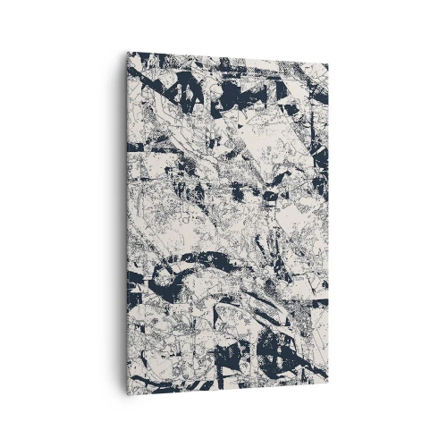 Tablou pe pânză - Întrepătrunderea contrariilor - 80x120 cm