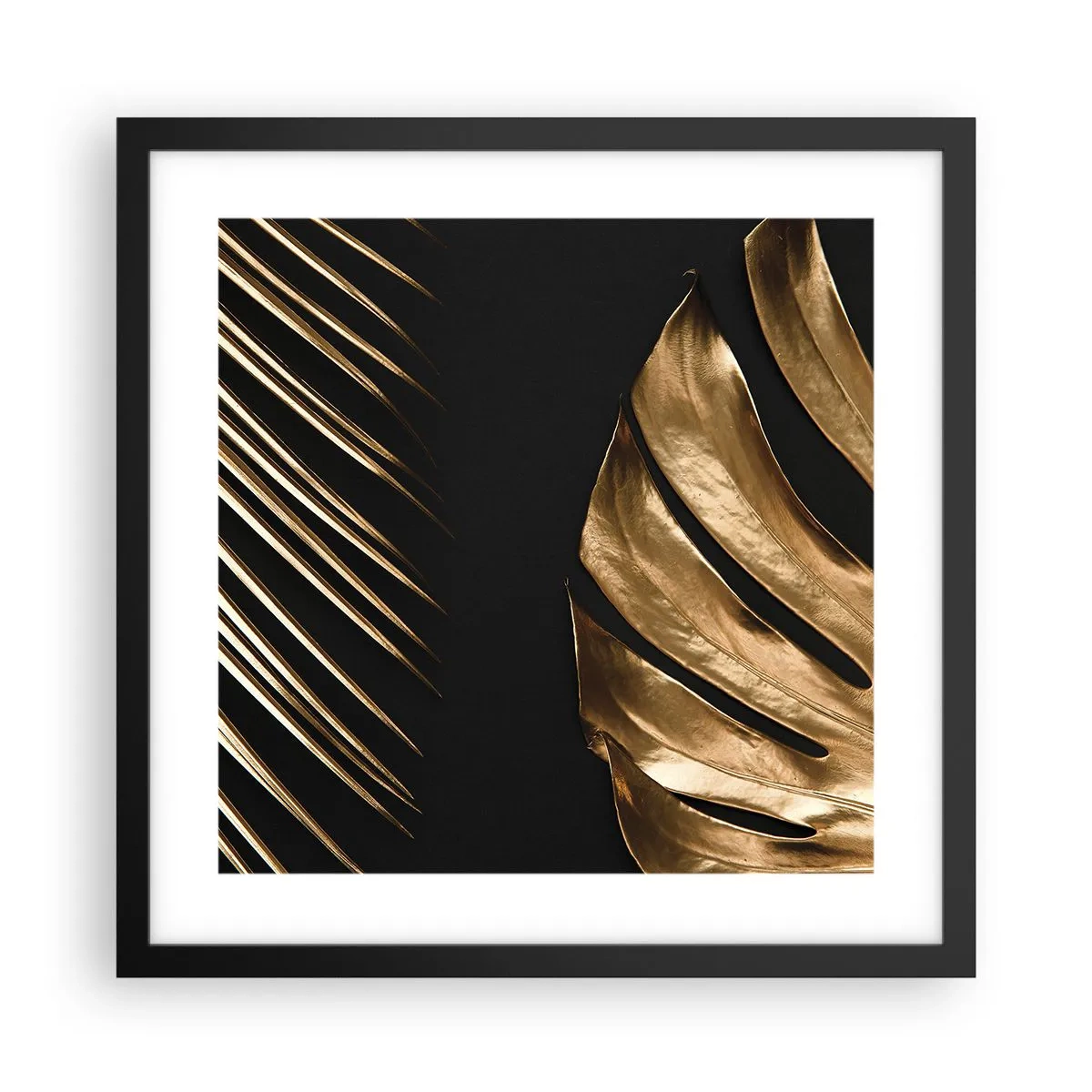 Poster în ramă neagră - Diferite și la fel de scumpe - 40x40 cm