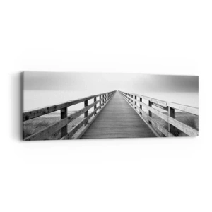 Tablou pe pânză - Departe, departe... - 90x30 cm