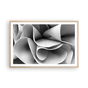Poster în ramă de stejar deschis - Se întâmplă în spațiu - 91x61 cm