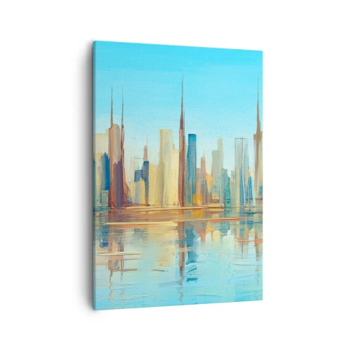 Tablou pe pânză - Metropola însorită - 50x70 cm
