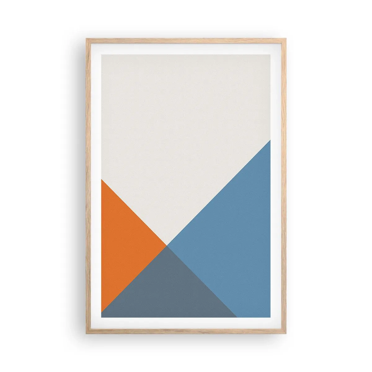 Poster în ramă de stejar deschis - La un unghi drept - 61x91 cm