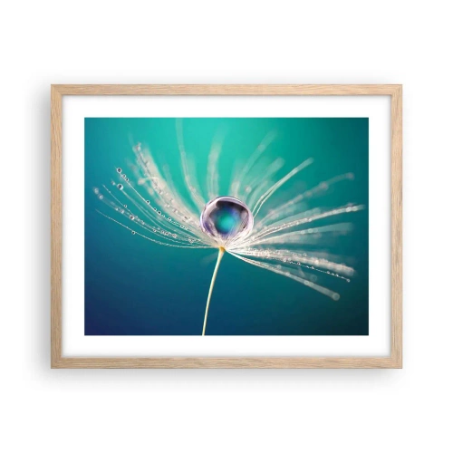 Poster în ramă de stejar deschis - Moment mistic - 50x40 cm