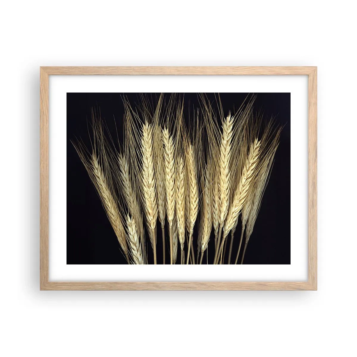 Poster în ramă de stejar deschis - Magie rustică - 50x40 cm