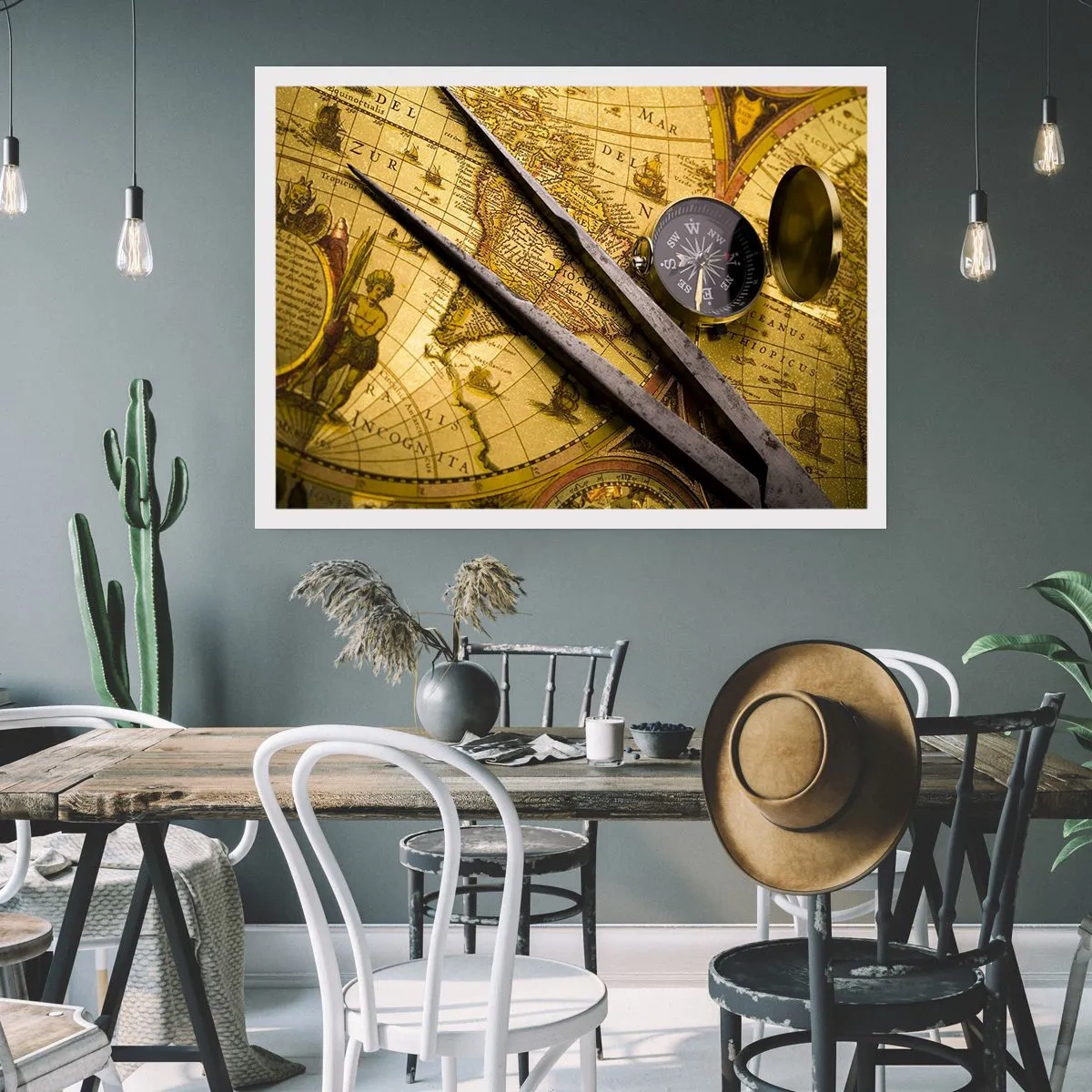 Poster - Unde sunt aceste comori? - 40x30 cm