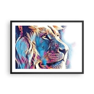 Poster în ramă neagră - Înțelepciunea naturii - 70x50 cm