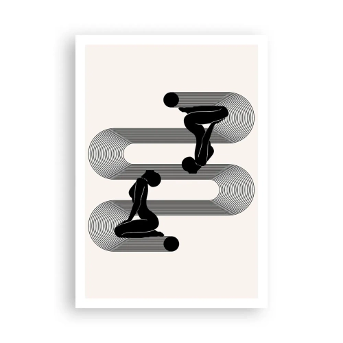 Poster - Simetrie senzuală - 70x100 cm