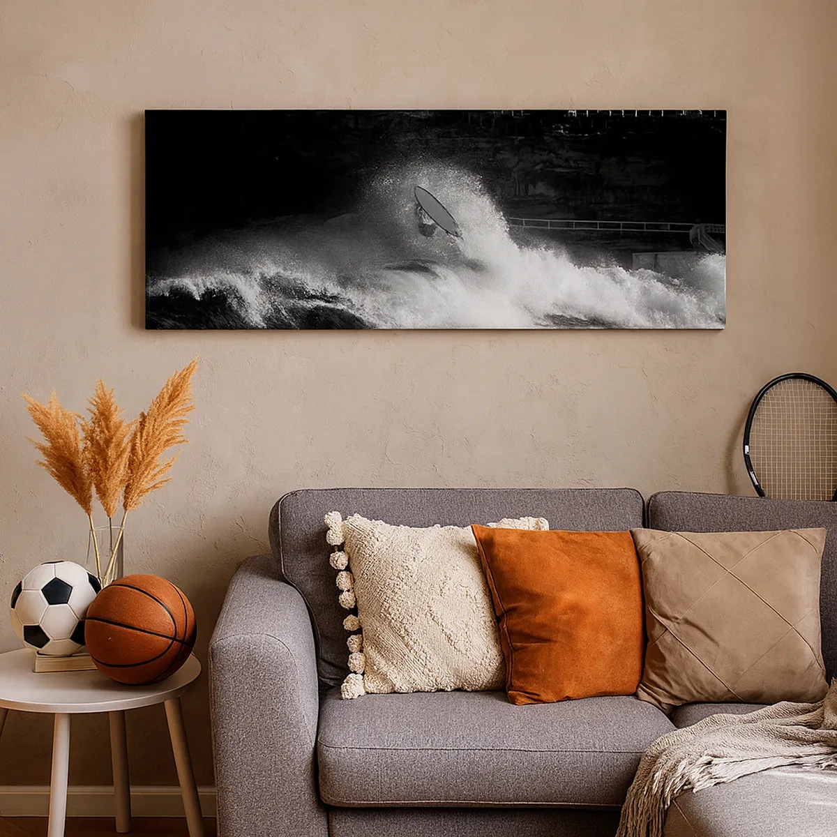 Tablou pe pânză - Provocare acceptată! - 30x30 cm