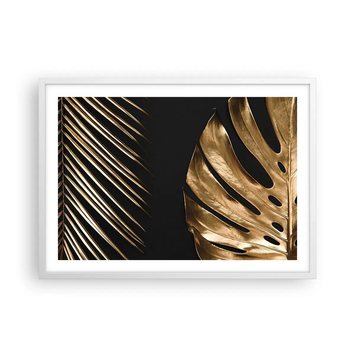 Poster în ramă albă - Diferite și la fel de scumpe - 70x50 cm