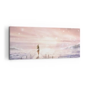 Tablou pe pânză - În lumina unui vis - 100x40 cm