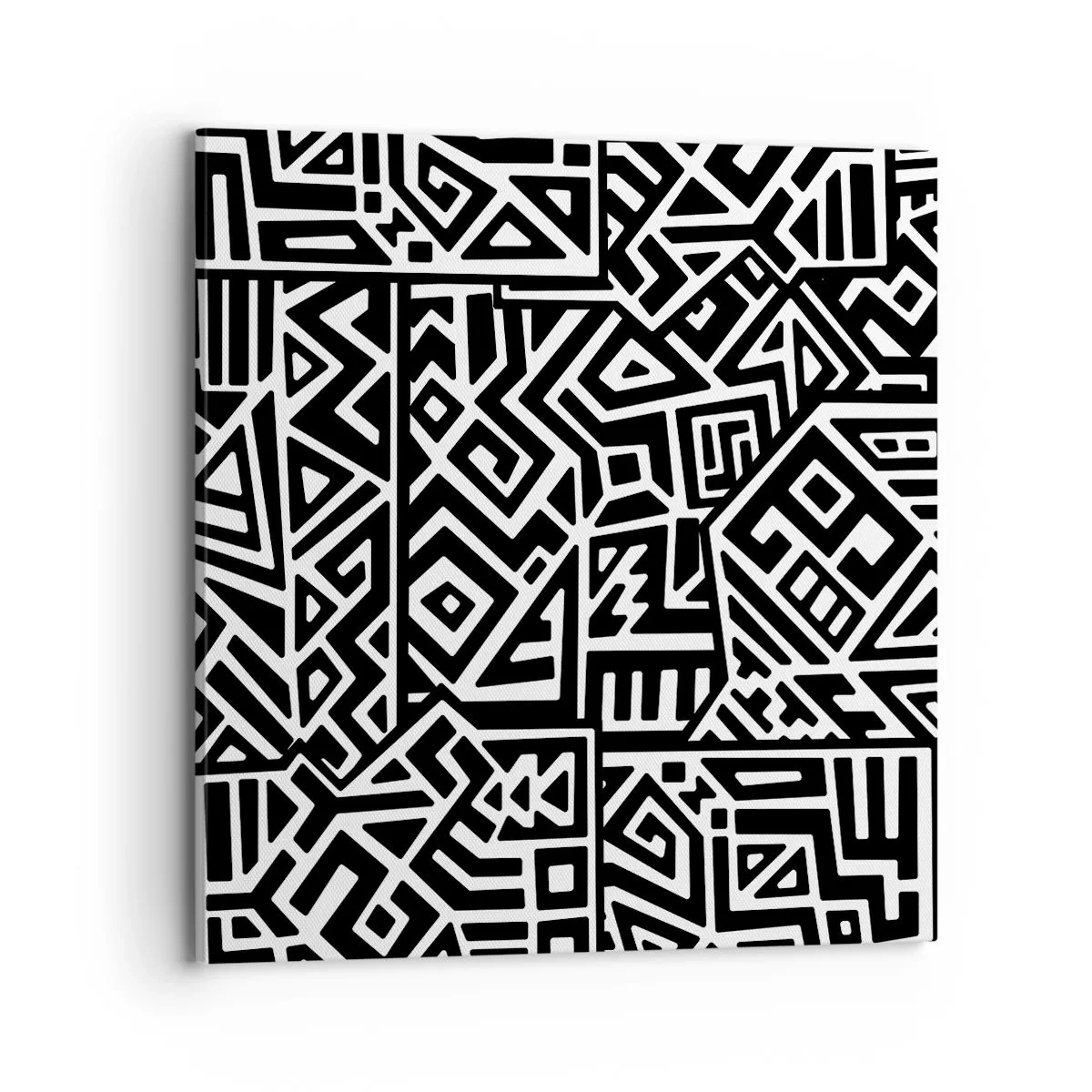 Tablou pe pânză - Compoziție precolumbiană - 70x70 cm