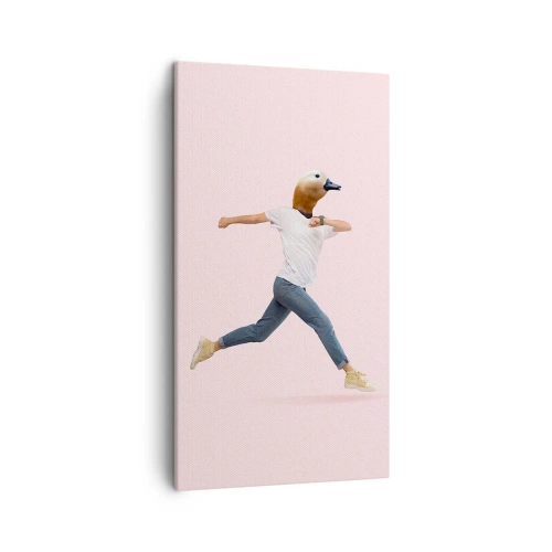 Tablou pe pânză - Un strop de absurditate - 45x80 cm