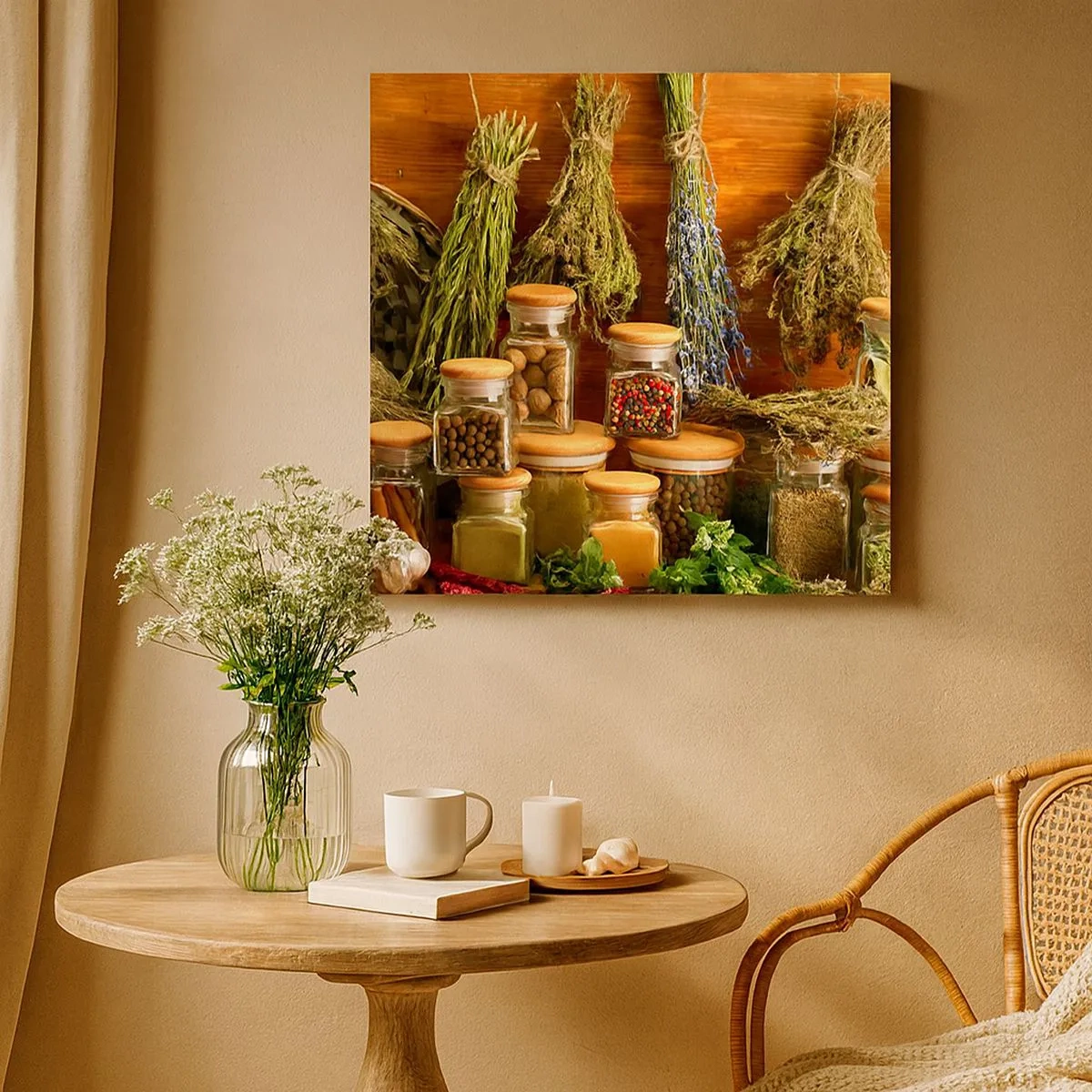 Tablou pe pânză - Vrăjitorie de bucătărie - 30x30 cm